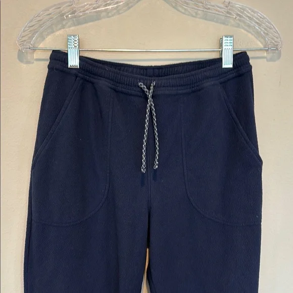 Patagonia Kids Micro D Blue and Gray Jogger Sweatpants - Picture 4 of 7